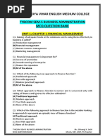 Tybcom Sem-5 - Ba - MCQ Question Bank