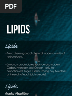 Lipids and Lipid Metabolism