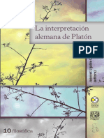 Quintana, J. (Ed). (2019). La interpretación alemana de Platón. Distrito Federal, México_Bonilla Artigas