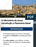 O Ministério de Jesus - Introdução e Primeira Fase
