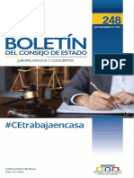 Boletín del Consejo de Estado - Jurisprudencia y conceptos - 248