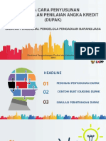 Penyusunan DUPAK Contoh Bukti Dukung 4 April 2018