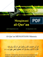 MENGIMANI AL-QUR'AN