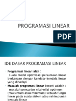 Programasi Linear