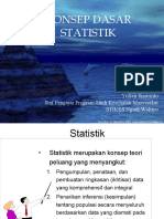 Konsep Dasar Statistik