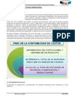 Clasificacion de Costos Empresarial