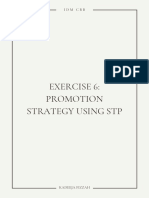 Exercise 6: Promotion Strategy Using STP: Idm CBB