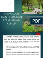 Peremajaan Dan Perbaikan Permukiman Kumuh