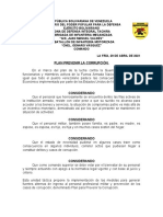 Plan Contra La Corrupcion Del 253 Cnel Genaro Vasquez