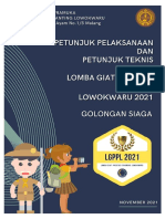 Petunjuk Pelaksanaan Dan Petunjuk Teknis LGPPL 2021