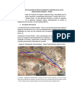 Evaluación impacto vial Oruro