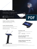 Define Your Stage: Smart Lectern