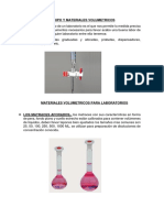 Equipo y Materiales Volumetricos