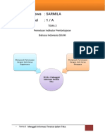 Namamahasi Swa:Sarmi La Semest Er/Lokal:1/A: Tema3 Pemet Aani Ndi Kat Orpembel Aj Ar An Bahasai Ndonesi Asd/Mi