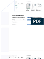 PDF Perhitungan Neraca Panas Boiler DL