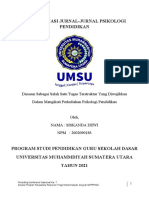 Dokumentasi Jurnal Psikologi Pendidikan Siskanda Dewi