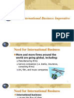 The International Business Imperative