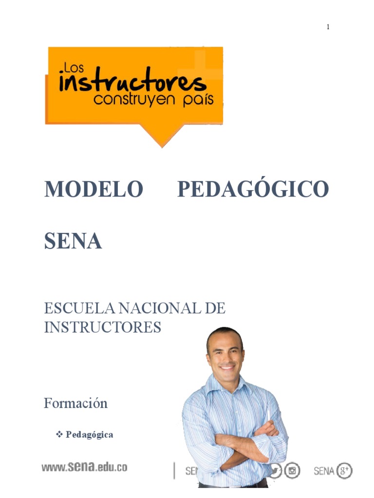 Modelo Pedagógico Sena 2021 | PDF | Plan de estudios | Aprendizaje