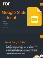 Google Slide Tutorial