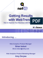 Getting Results With Webtrends: How To Improve Your Business With Web Analytics