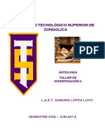 Antologia1 Taller de Investigacion II