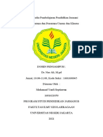 Makalah Standar Sarana Dan Prasarana Umum & Khusus - MP Penjas - Muhamad Yaufi Septiawan - 1601621050