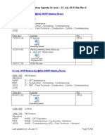 Agenda - Commissioning Workshop Agenda 30 June - 03 July 2015 Site Rev 6