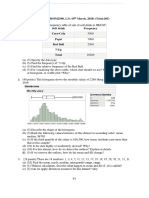 Quiz 1 (ISOM2500, L3) (19 March, 2020) (Total:205)