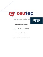 Informe Ejecutivo-Indicadores de Gestion Logistca Kpi