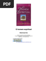 O Homem Espiritual - Watchman Nee 1, 2, 3