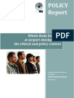 Ethics of Body Scanner Policy Report