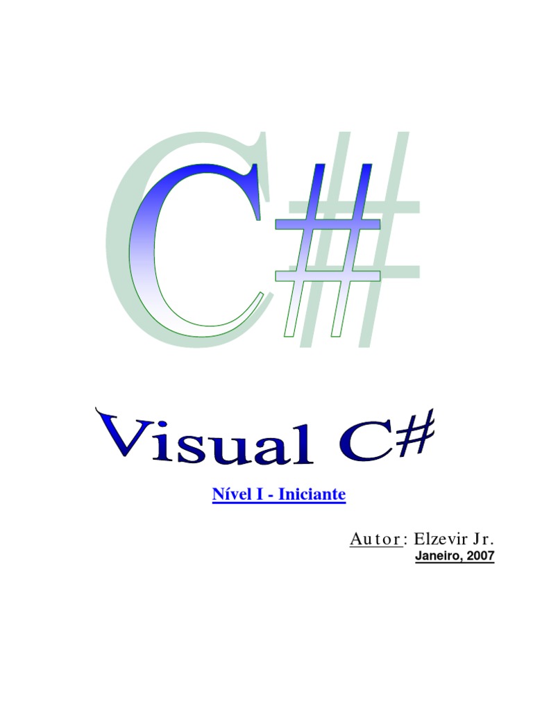 Apostila Visual C# (Consolidada) - PT-BR | PDF | C Sharp (linguagem de ...