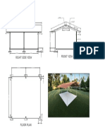 Right Side View Front View: 2X3 C-Purlins Superlume Corrugated Sheet