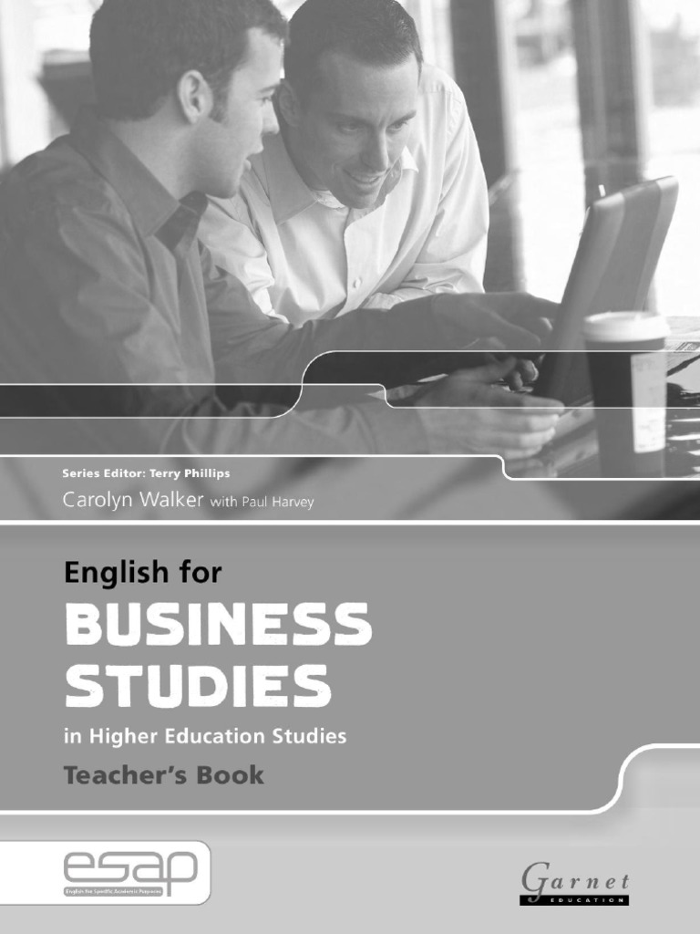 English For Business Studies in Higher Education Teacher 39 S Book | PDF