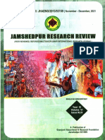 Jamshedpur Research Review (ISSN: 2320-2750) Year 9 Volume 6 Issue 49 (November-December 2021)