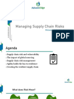 Managing Supply Chain Risks R1