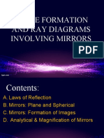 Image Formation and Ray Diagrams Involving Mirrors