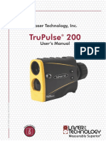 LTI-TruPulse-200-User-Manual