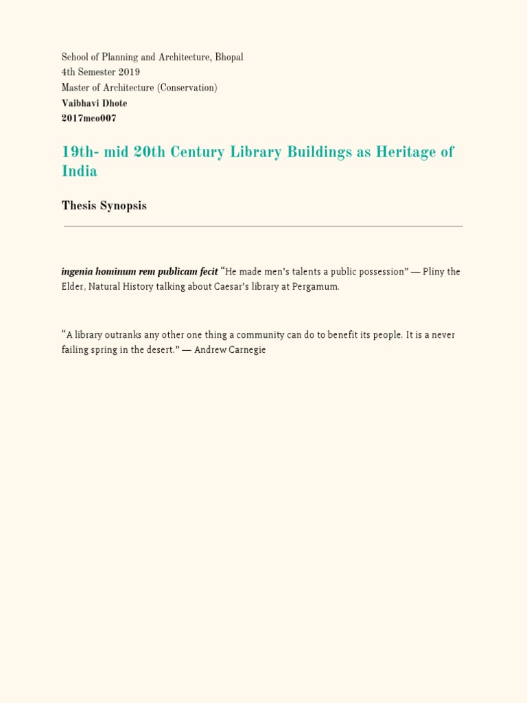 19th Mid 20th Century Library Buildings | PDF | Libraries