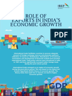 Exports in Indias Economic Growth