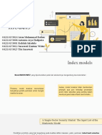 Manajemen Investasi Dan Portofolio - Index Model