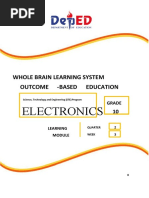 Electronics: Whole Brain Learning System Outcome - Based Education