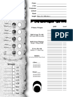 Character Sheet L5R