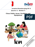 Clean Public Areas, Facilities and Equipment: Home Economics-Housekeeping NC II Quarter 2 - Module 4