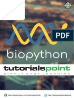Biopython Tutorial