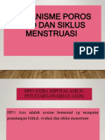 Siklus Menstruasi Dan Mekanisme Poros HPO