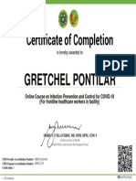 Certificate of Completion