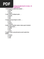 Contoh contoh Bentuk Surat