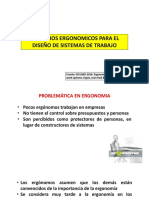 Principios Ergonomicos para Diseño