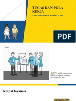 Tugas dan pola kerja KPM